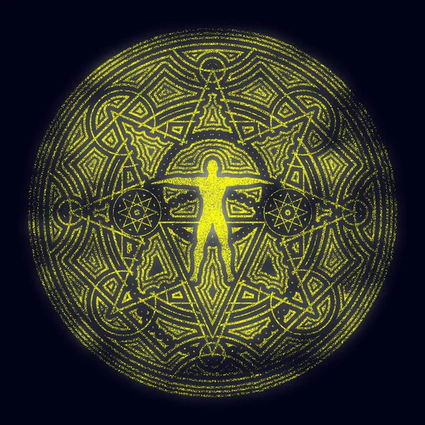 Símbolos místicos esotéricos —  Fotos de Stock