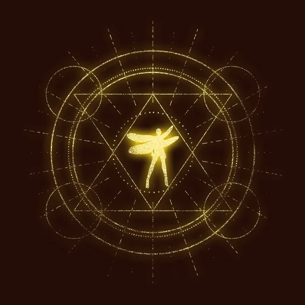 Esoteric Mystical Symbols — Stock Photo, Image