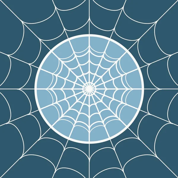 Toile d'araignée pour Halloween design — Image vectorielle