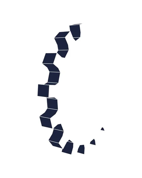 Emblème de conception géométrique — Image vectorielle