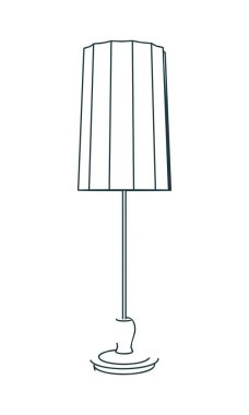 Yer lambası standı