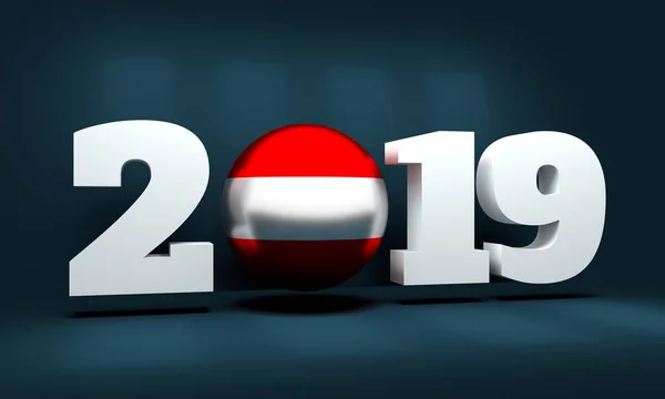 Pozadí nový rok 2019 — Stock fotografie