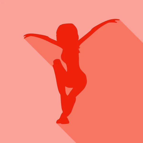 Silhouette de femmes sexy — Image vectorielle