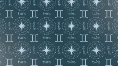 Astroloji işareti İkizler.