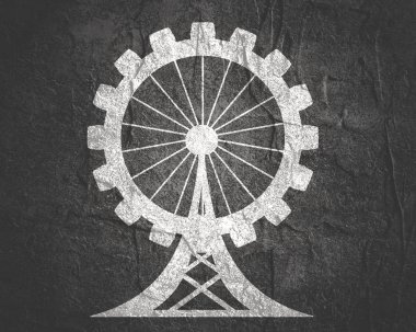 Sektöre bağlı siluetlerle çember