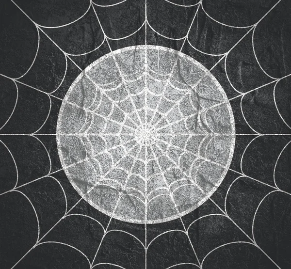 Toile d'araignée pour Halloween design — Photo