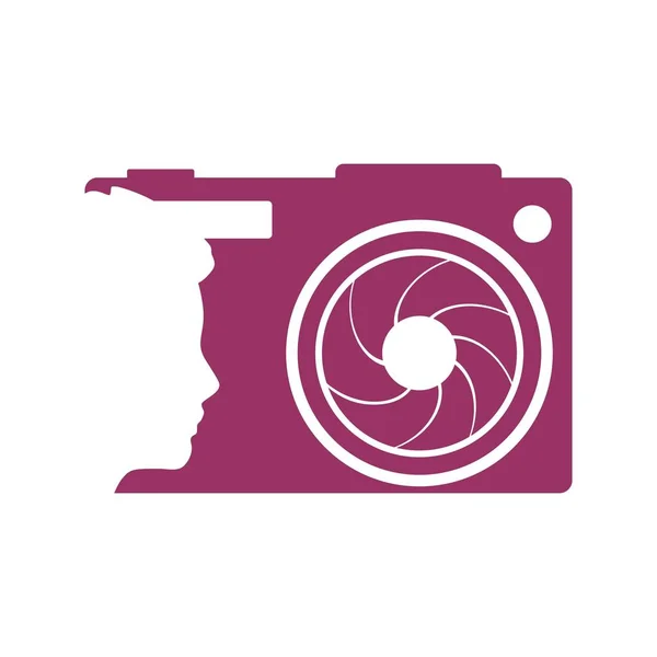 Photo camera icon. — Stock Vector