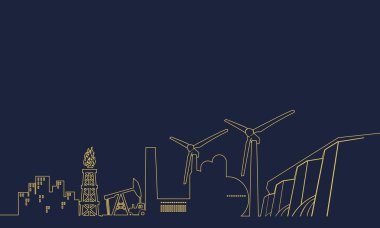 Broşür şablon tasarımı.