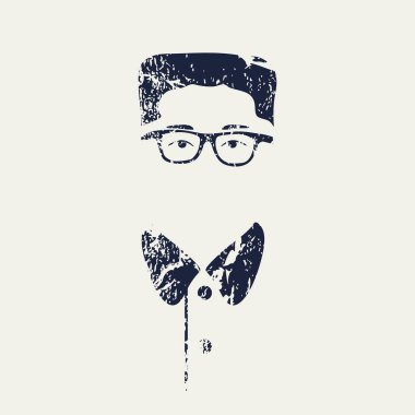 Soyut Portre Kim Jong-un