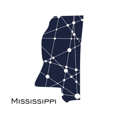 Mississippi eyalet haritası