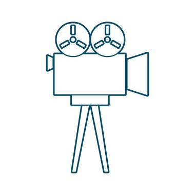 Retro sinema simgesi