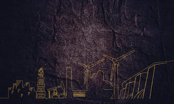 Broşür şablon tasarımı.