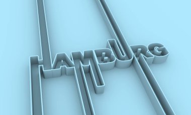 Hamburg şehir adı.