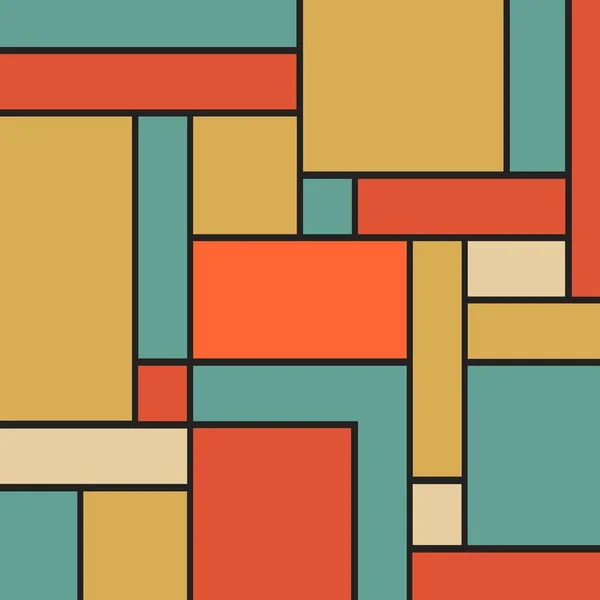 Formes carrées fond — Image vectorielle