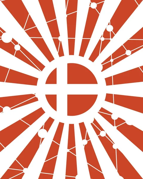 Denemarken vlag concept — Stockvector