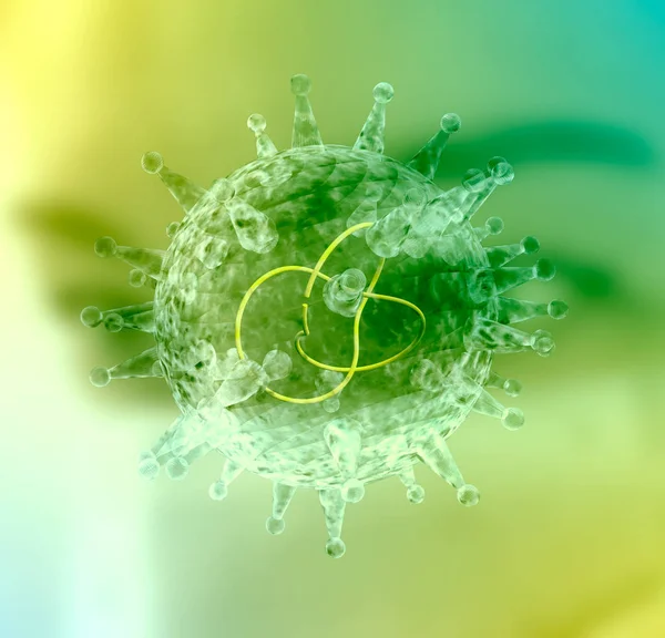 Virus abstract model — Stock Photo, Image