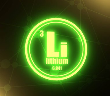 Lityum kimyasal element.
