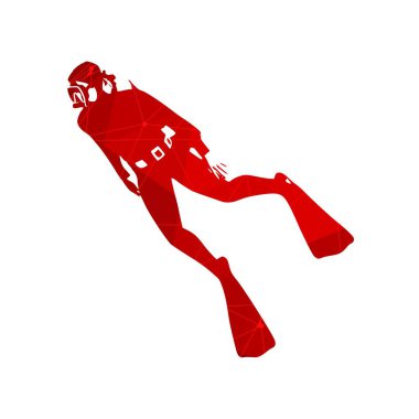 Dalış sporu konsepti