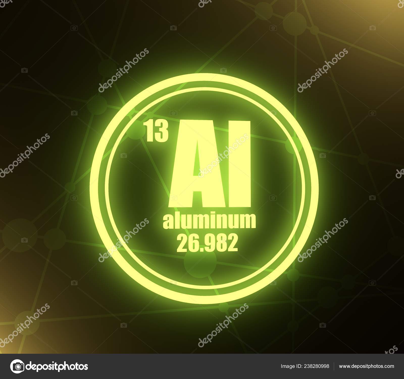 Photo JEGAS_RA Stock #238280998 © element. \u2014 chemical Aluminum
