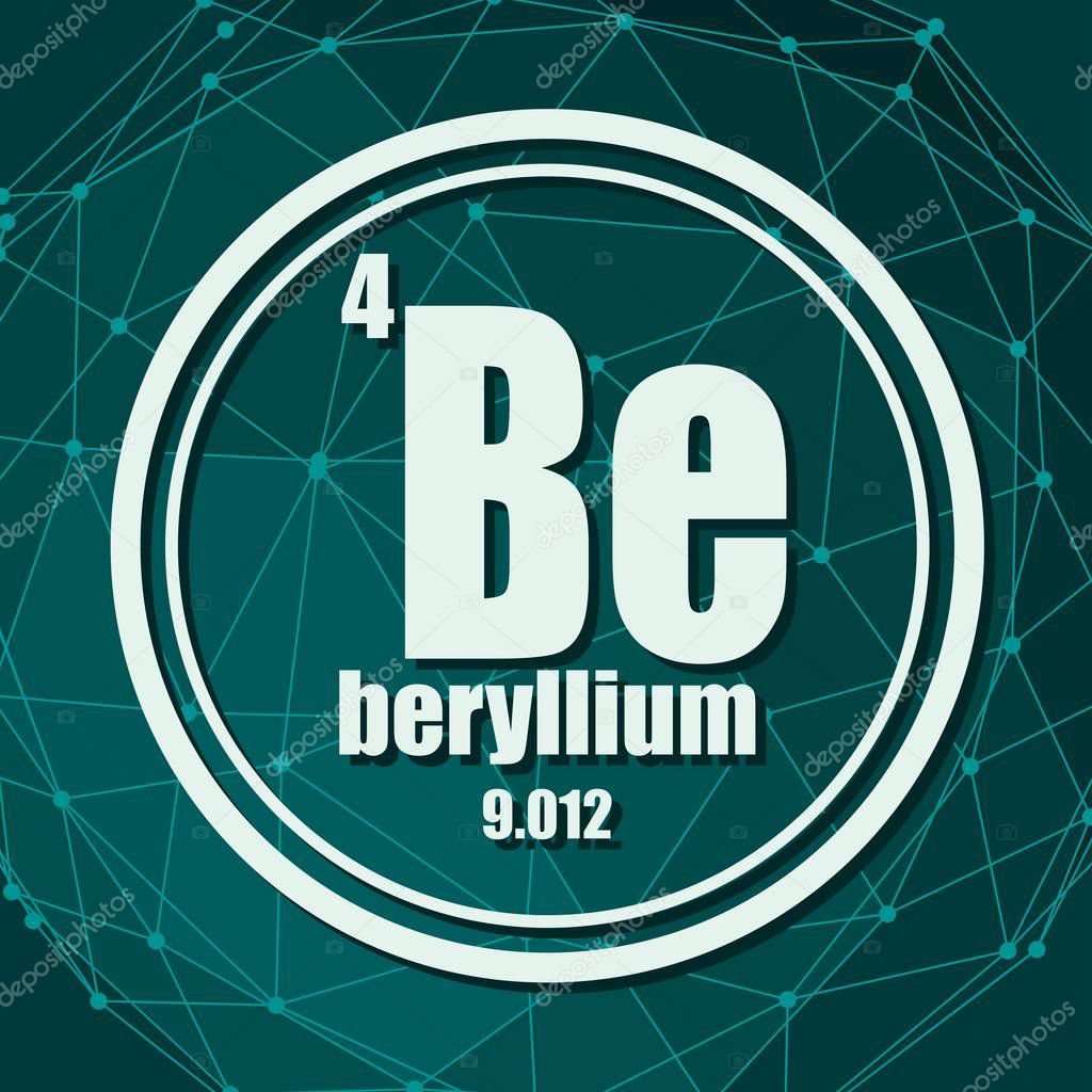 Beryllium Atomic Number
