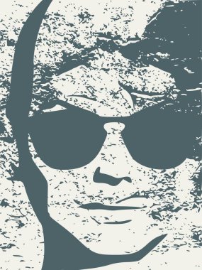 Güzel bayan portresi.