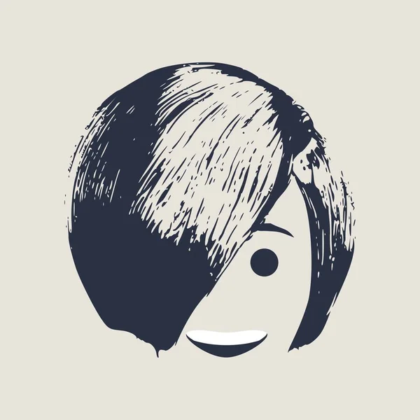 Leende glada avatar — Stock vektor