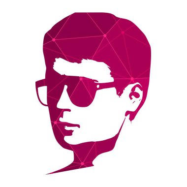 Adam avatar illüstrasyon