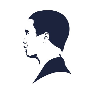 Asya yüz genç Çince, Tay dili, Japonca ve Korece biri. Kızgın adam açık ağızlı.