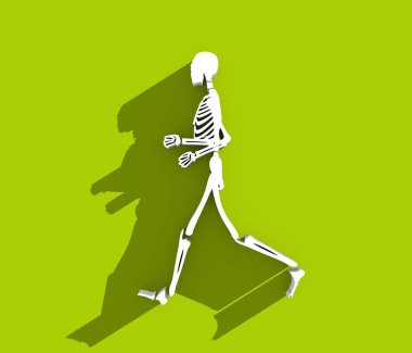 Cadılar Bayramı insan iskeleti