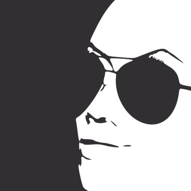 Güzel bayan portresi.