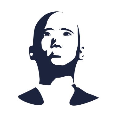 Adam avatar önden görünüm.