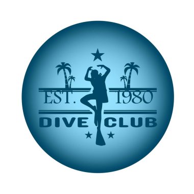 Dalış sporu konsepti