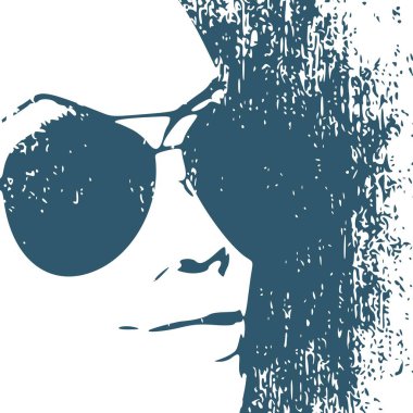 Güzel bayan portresi.