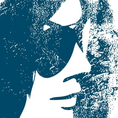 Güzel bayan portresi.