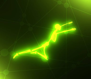 Cadılar Bayramı insan iskeleti