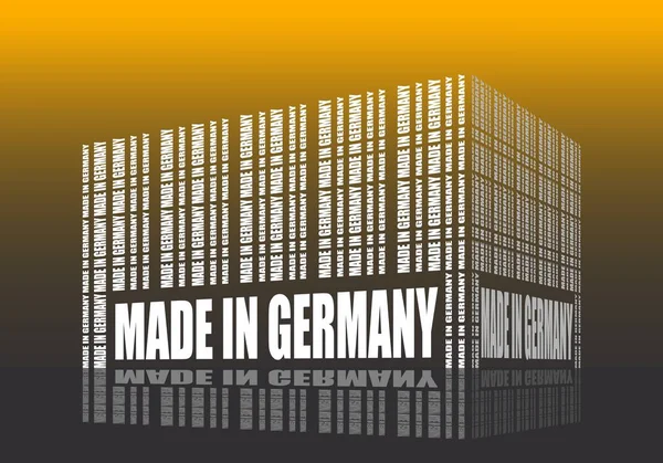Made in Germany text — Stock Vector