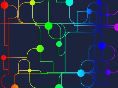 Molekül ve İletişim Arkaplanı.