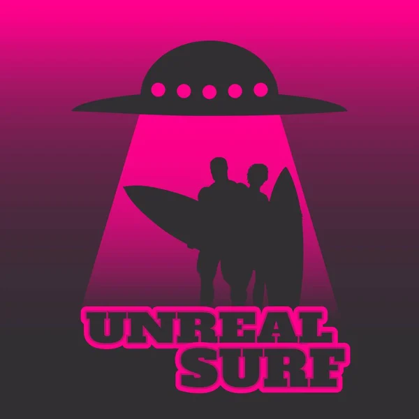 UFO ontvoeren man — Stockvector