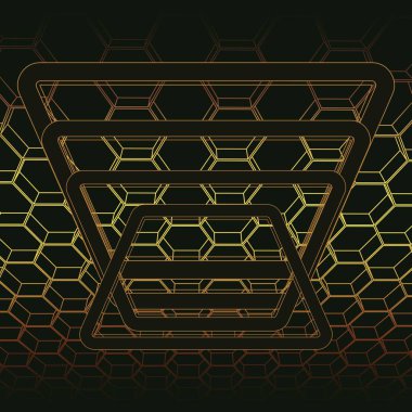 Soyut bal peteği arkaplanı