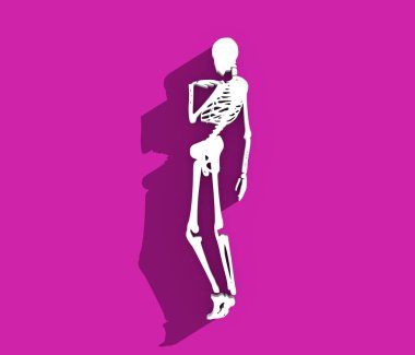 Cadılar Bayramı insan iskeleti