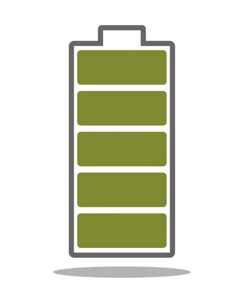 Abstrato bateria cilindro —  Vetores de Stock