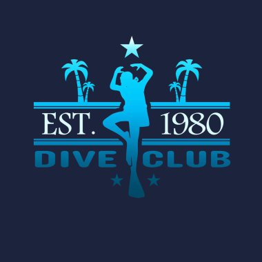 Dalış sporu konsepti