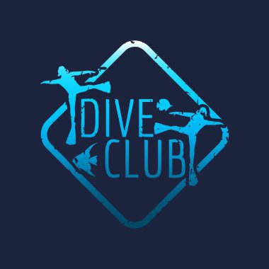 Dalış sporu konsepti