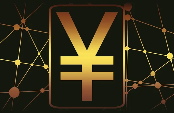 Yen-Symbol — Stockvektor