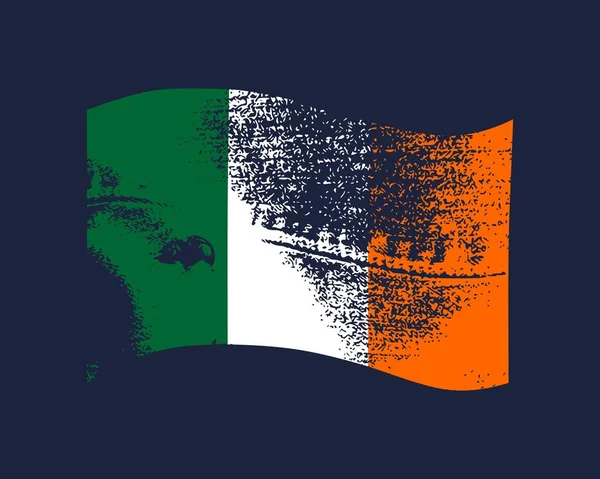 Irland sjunker designen — Stock vektor