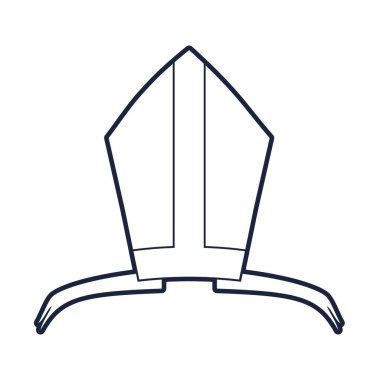 Katolik şapka illüstrasyonu