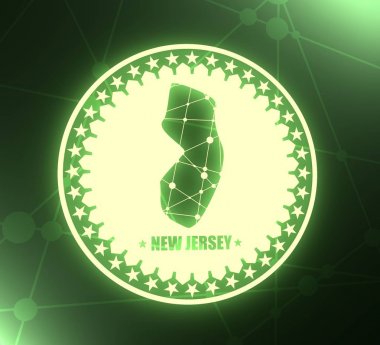 New Jersey eyalet haritası