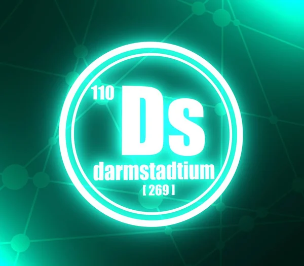Darmstadtium chemical element.