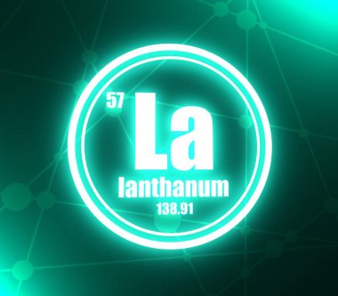 Lantan kimyasal element.