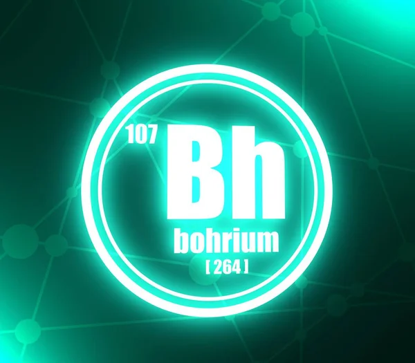 Bohrium élément chimique . — Photo